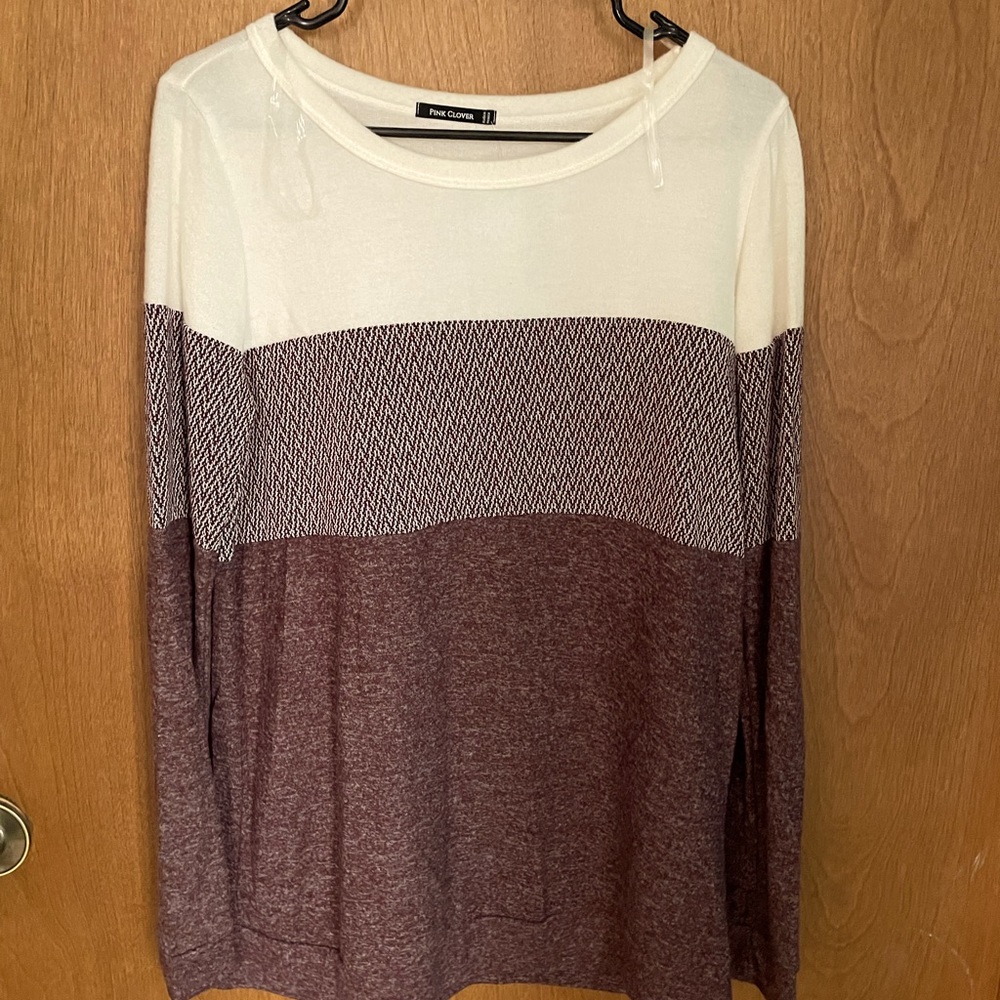 Pink clover long sleeve